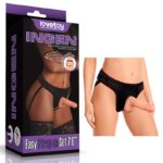Cinta Com Protese com Escroto Lovetoy Easy Strap-On com Dildo Realístico de 18 cm
