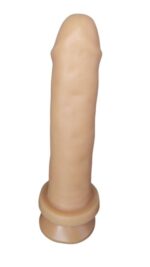 Prótese Realística Com Ventosa Sem Vibro 17,4cm x 4cm - Imagem 2