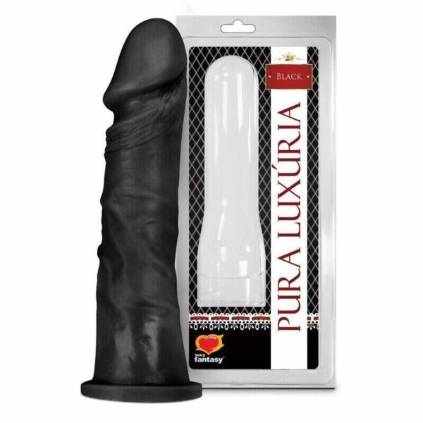 Prótese Realística sem Vibro 18cm x 4,4cm - Preta