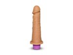 Prótese Realística com Vibrador Recarregável USB -18cm x 4,4cm - Imagem 2